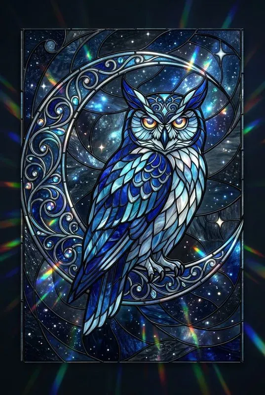 Surreal Stained Glass Fantasies