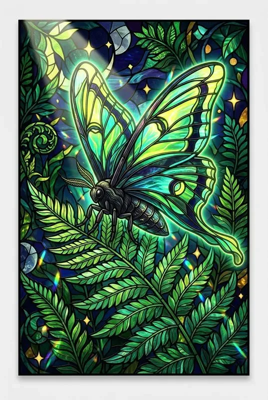 Surreal Stained Glass Fantasies