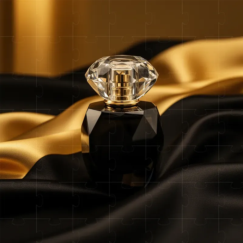 Luxury Black Glass Perfume Products