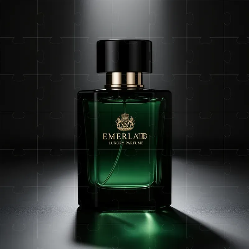 Luxury Black Glass Perfume Products