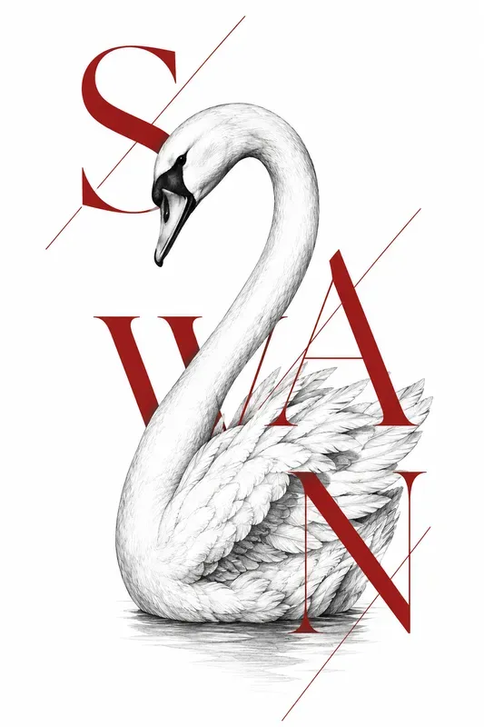 Botanical Type Editorial Posters
