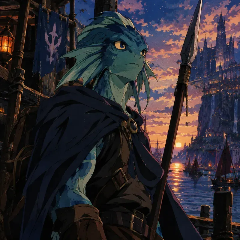 Anime Cinematic Character Dnd Scenes