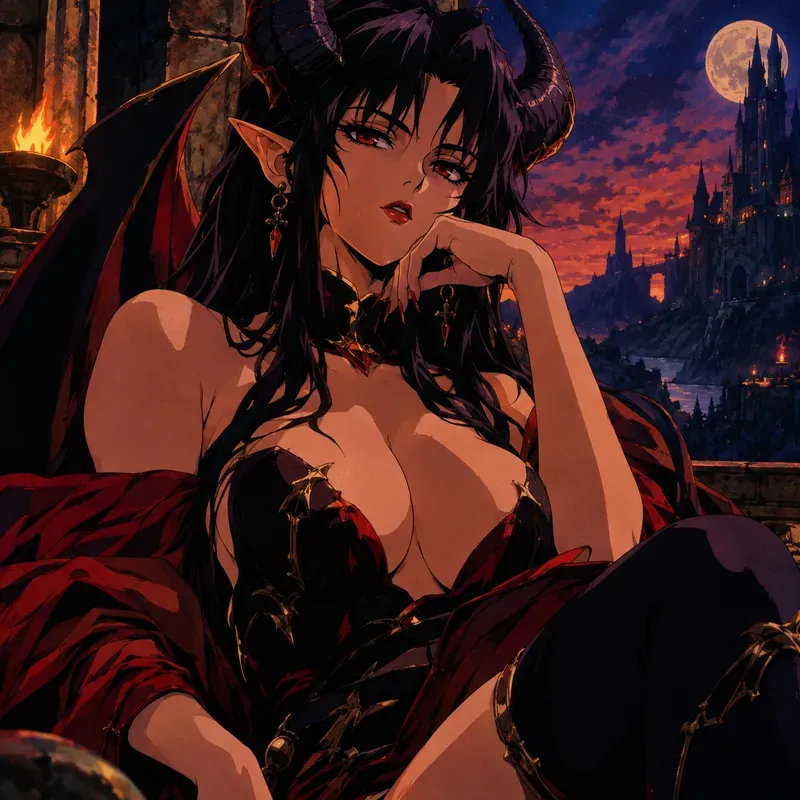 Anime Cinematic Character Dnd Scenes