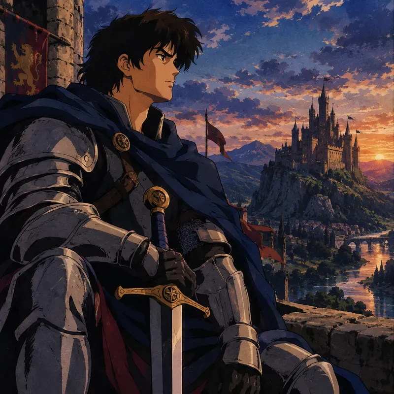 Anime Cinematic Character Dnd Scenes