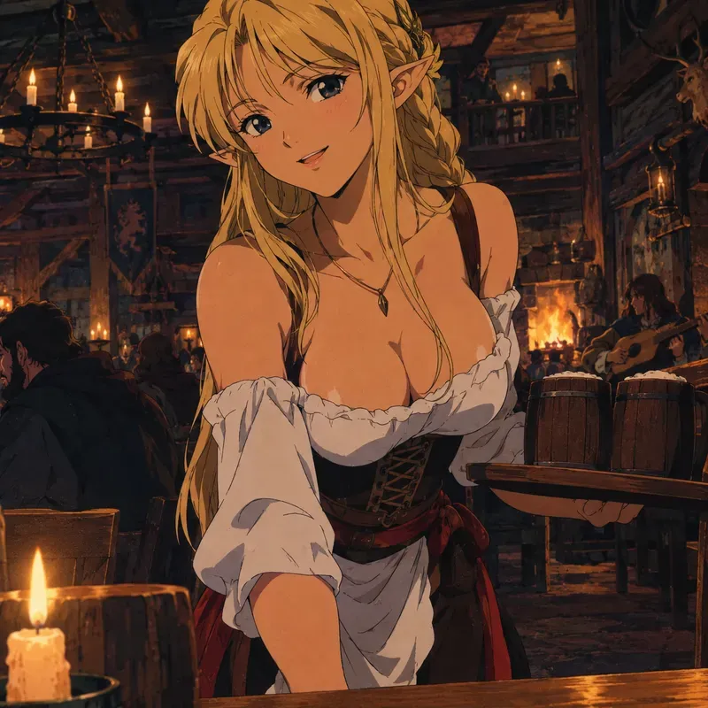Anime Cinematic Character Dnd Scenes