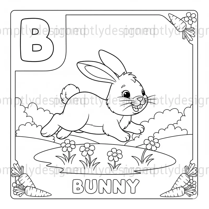 Abc Animals Coloring Pages