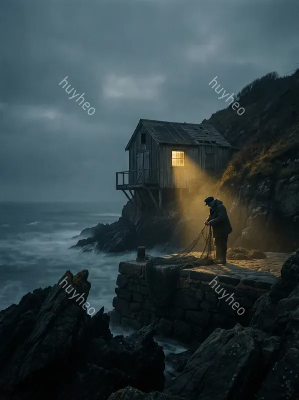 Moody Noir Cinematic Landscapes