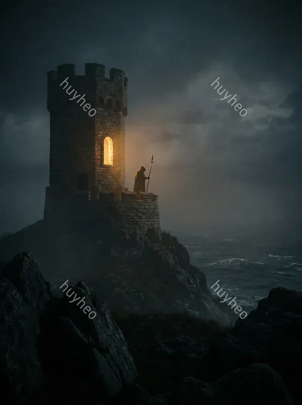 Moody Noir Cinematic Landscapes