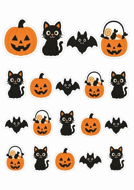 Printable Sticker Sheets Etsy Ready