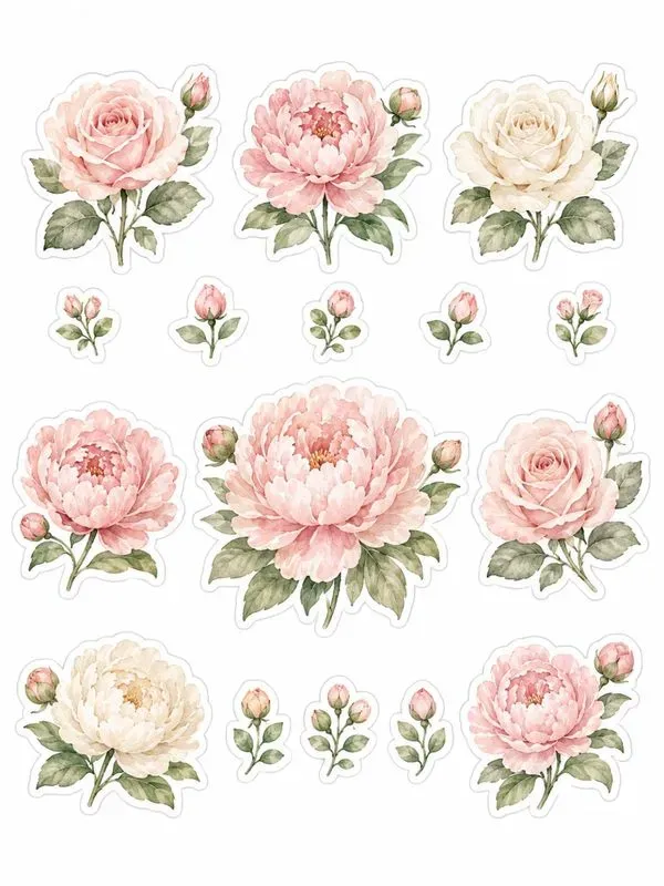 Printable Sticker Sheets Etsy Ready