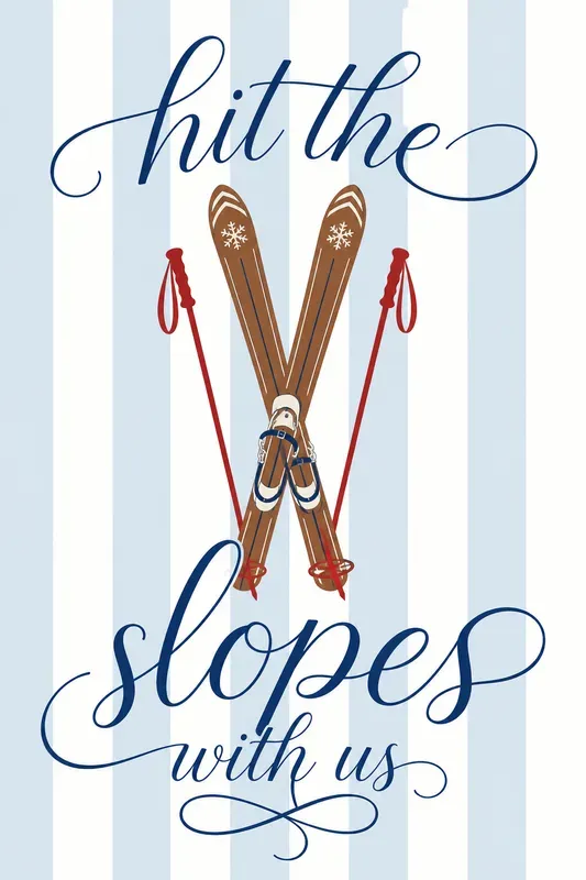Preppy Striped Invitation Posters