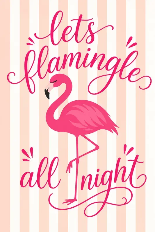 Preppy Striped Invitation Posters
