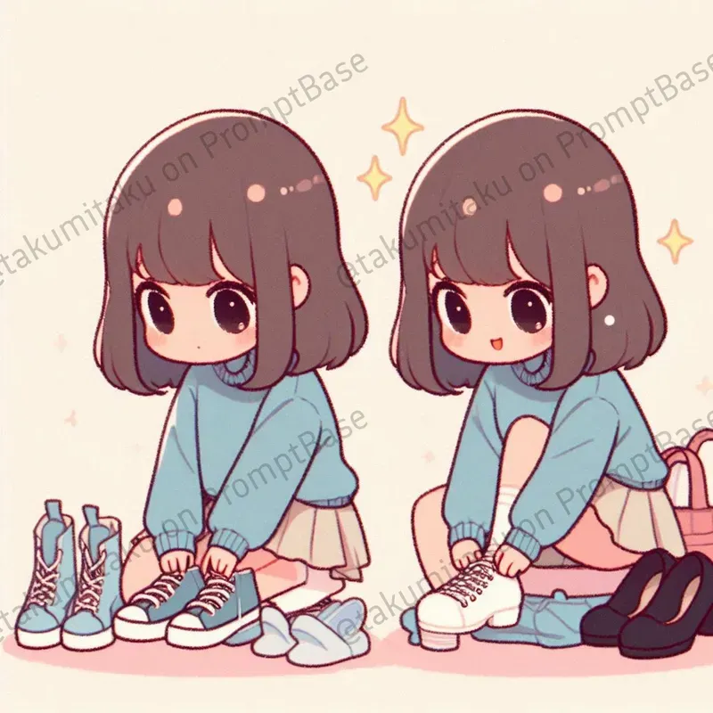 Adorable Chibi Illustrations