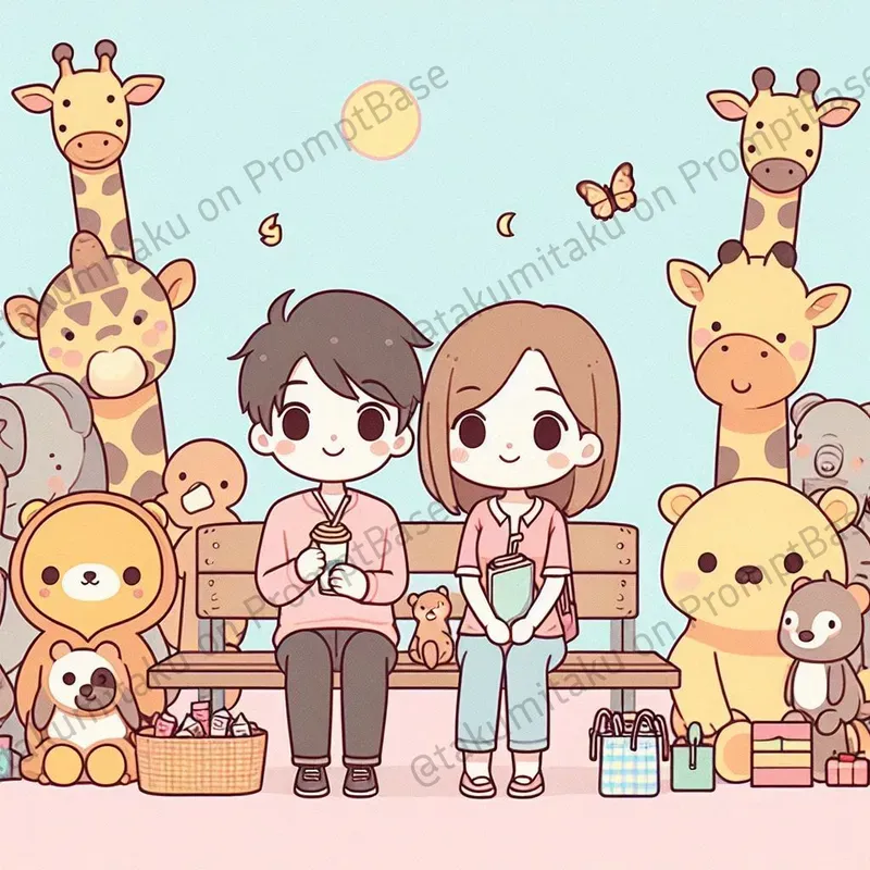 Adorable Chibi Illustrations