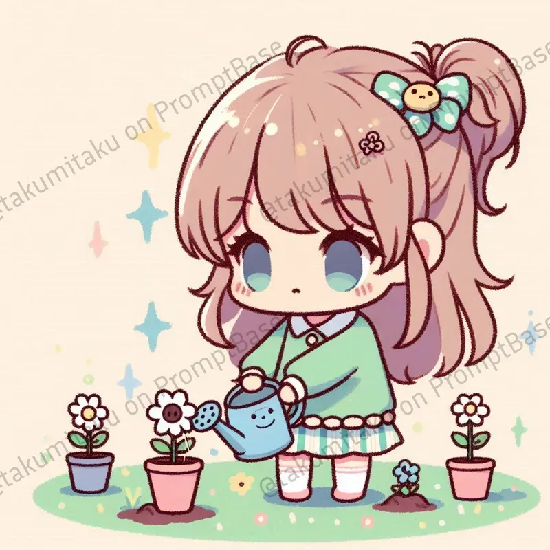Adorable Chibi Illustrations
