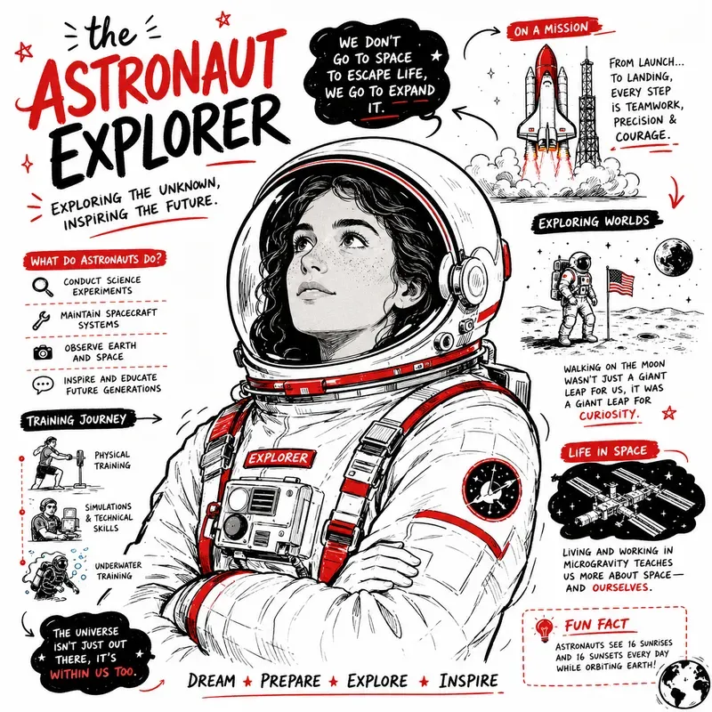 Bold Red Editorial Infographics