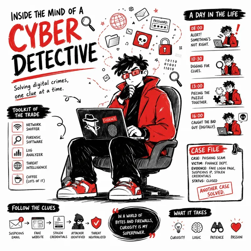 Bold Red Editorial Infographics