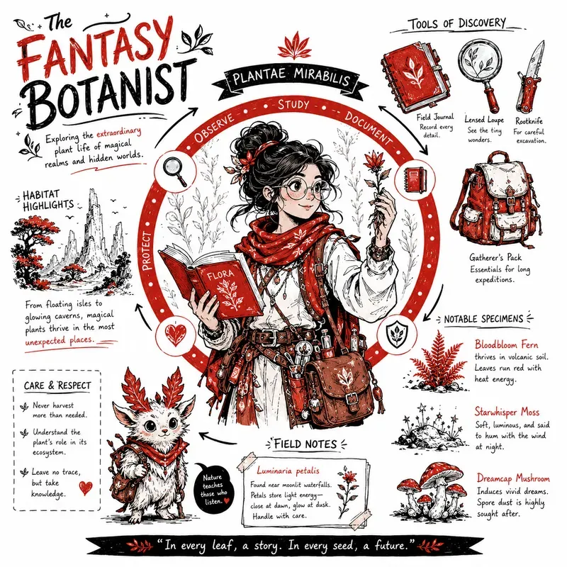 Bold Red Editorial Infographics