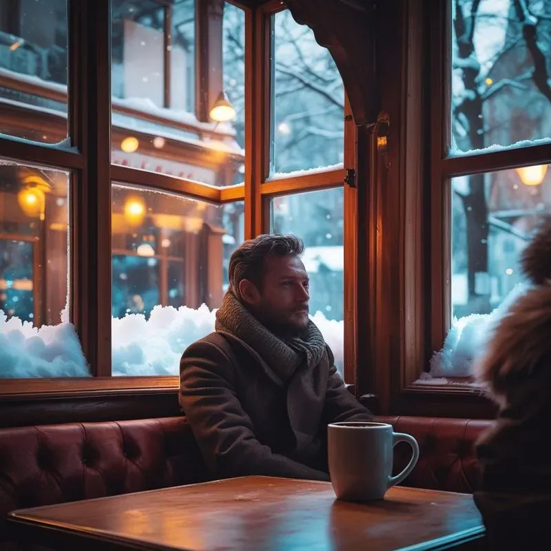 Winter In The Cafes