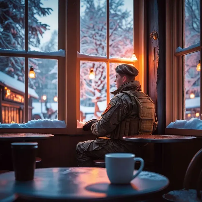 Winter In The Cafes