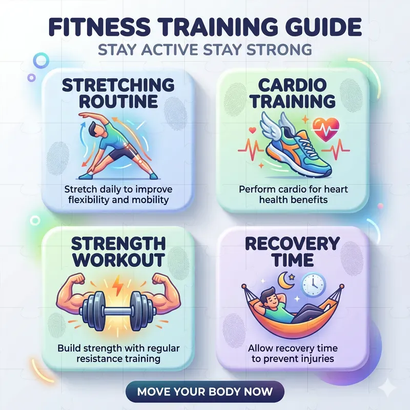 Modern 4 Step Infographics