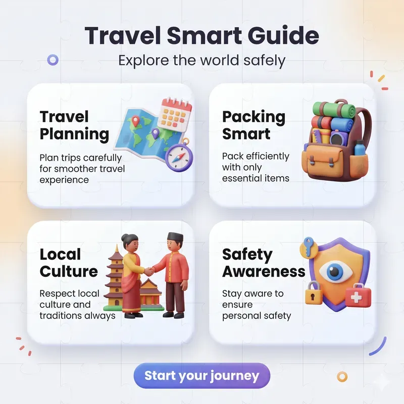 Modern 4 Step Infographics
