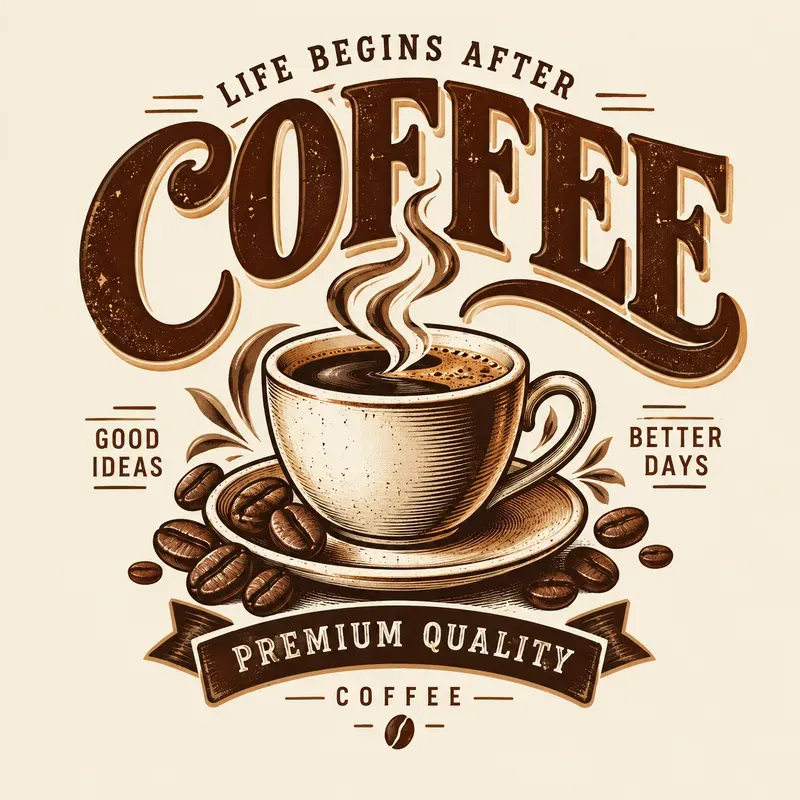 Coffee Typography