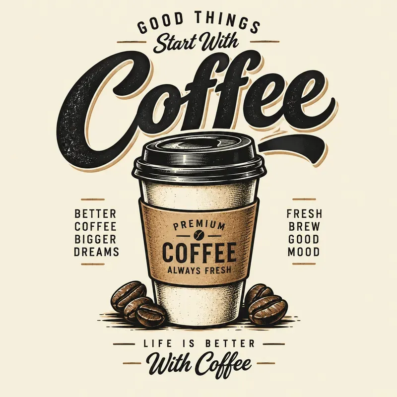 Coffee Typography