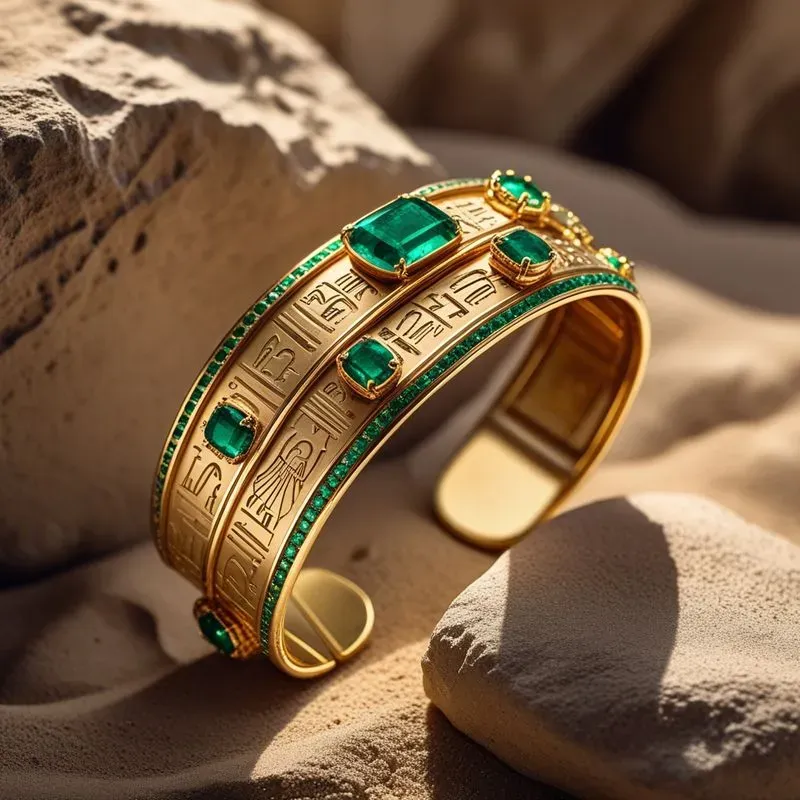 Women History Ancient Egypt Gold Designs