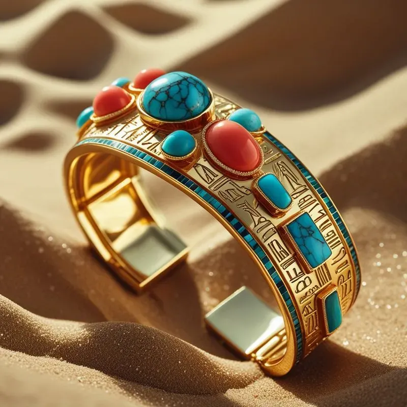 Women History Ancient Egypt Gold Designs