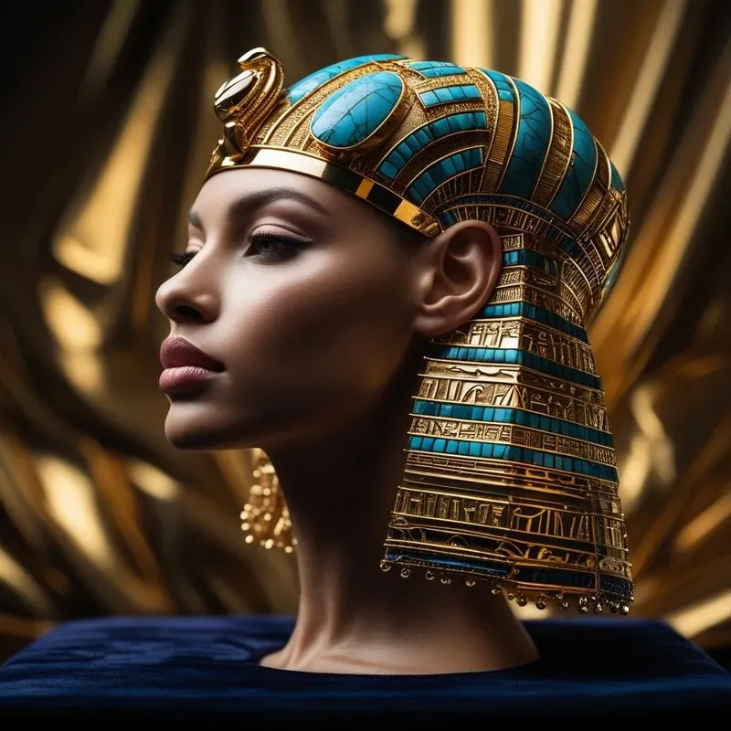 Women History Ancient Egypt Gold Designs