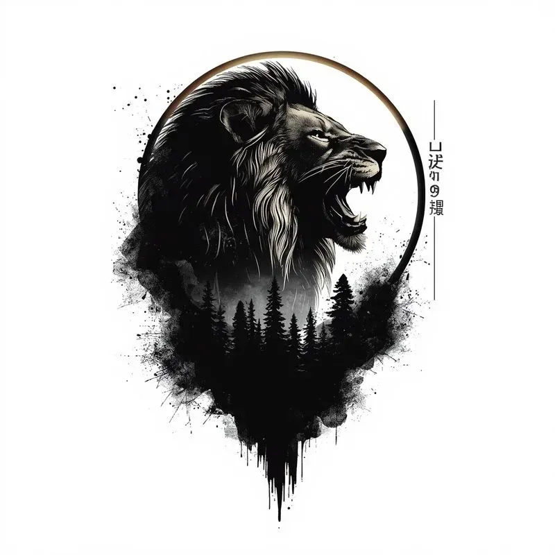 Double Exposure Tshirt Art