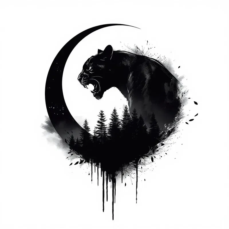 Double Exposure Tshirt Art