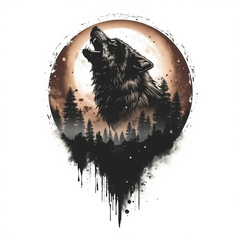 Double Exposure Tshirt Art