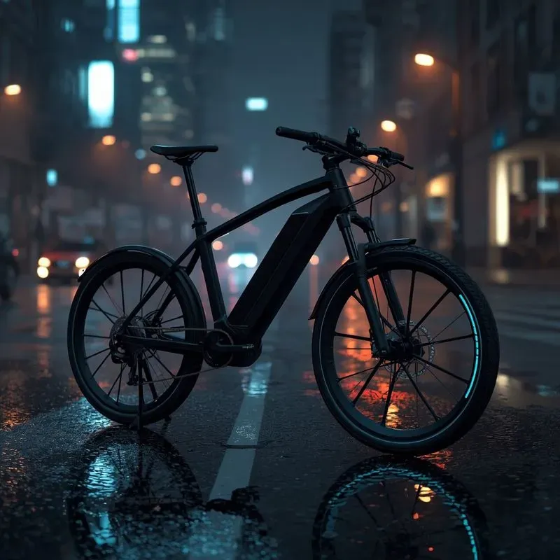 3D Cyberpunk Luxury Ebikes