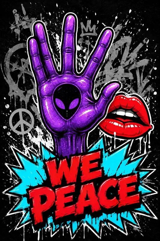 Urban Street Art Graffiti Poster Designs