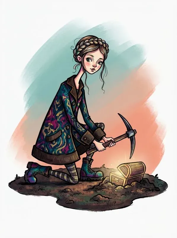 Whimsical Unique Girls Art Packs
