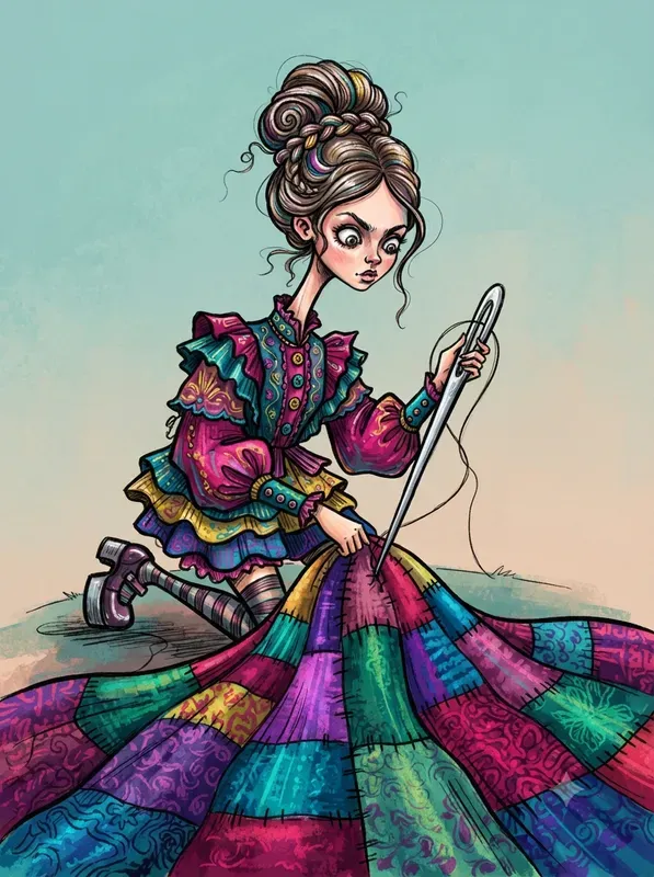 Whimsical Unique Girls Art Packs