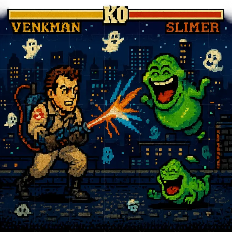 Retro 16bit Pixel Art Illustrations
