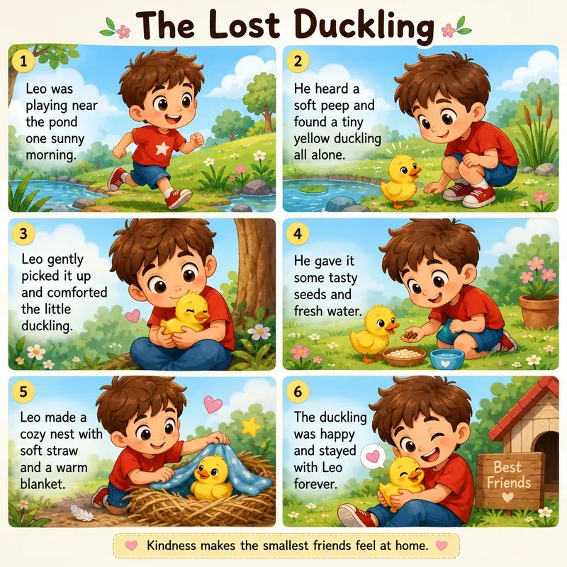 Cute Lost Animals Story Collections
