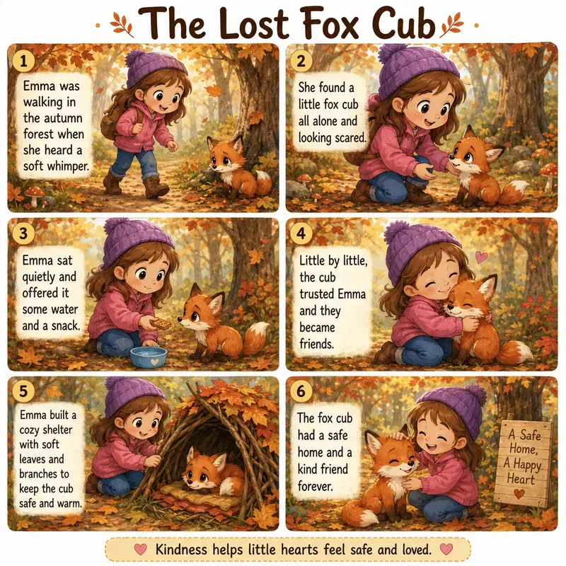 Cute Lost Animals Story Collections