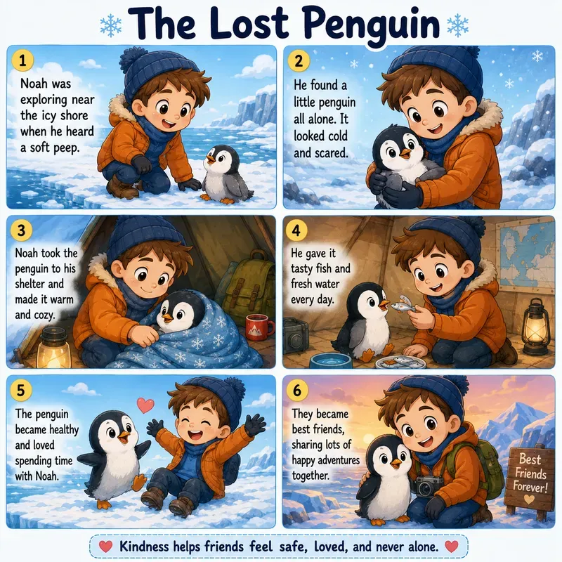 Cute Lost Animals Story Collections