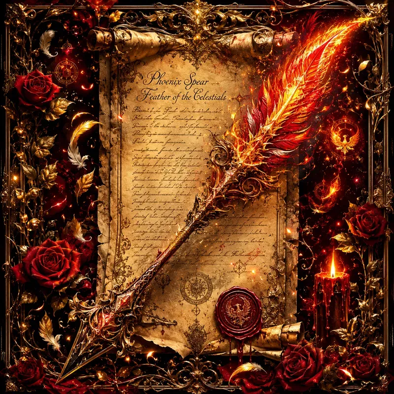 Epic Fantasy Relic Scroll Posters