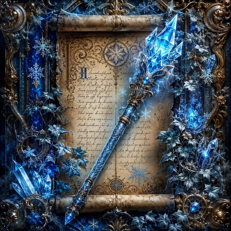 Epic Fantasy Relic Scroll Posters