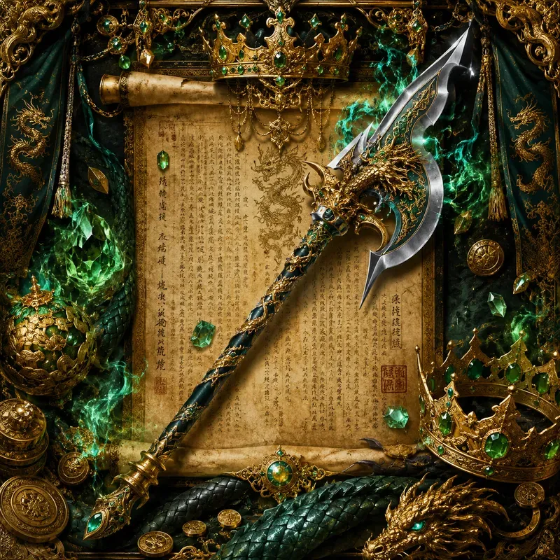 Epic Fantasy Relic Scroll Posters