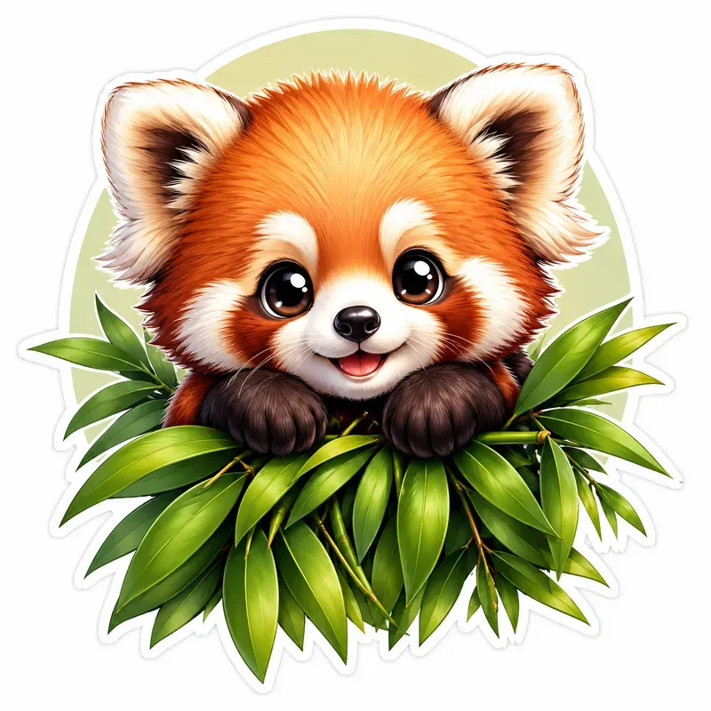 Cute Baby Animal Sticker Collections