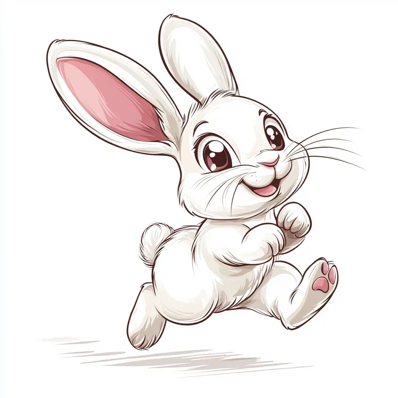 Easter Cartoon Clipart In Bright Colors