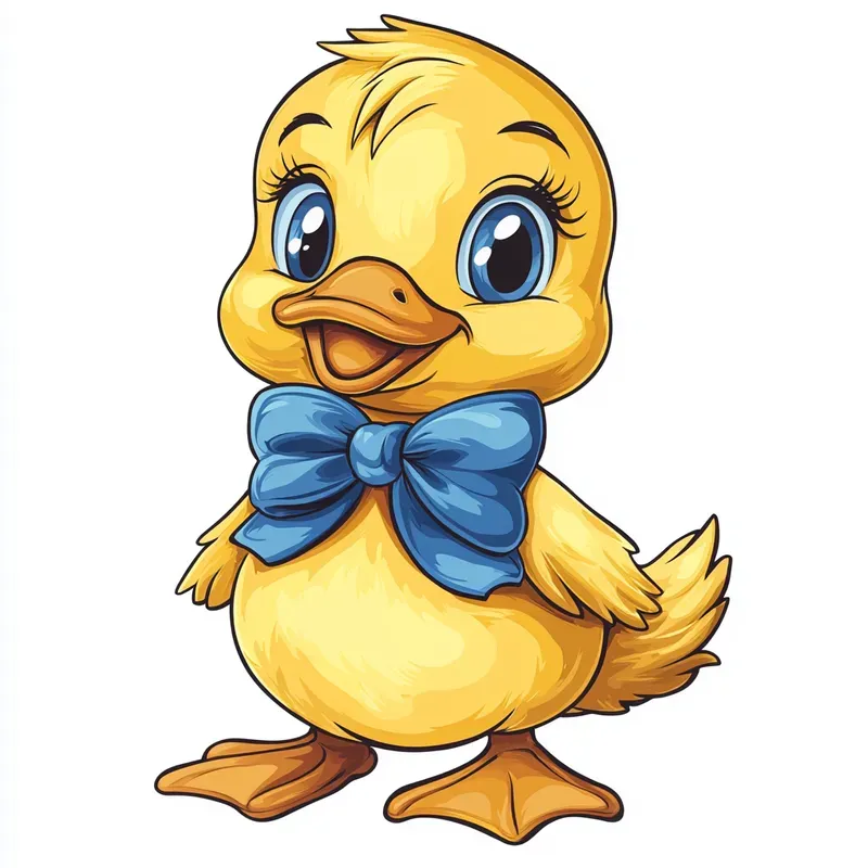 Easter Cartoon Clipart In Bright Colors