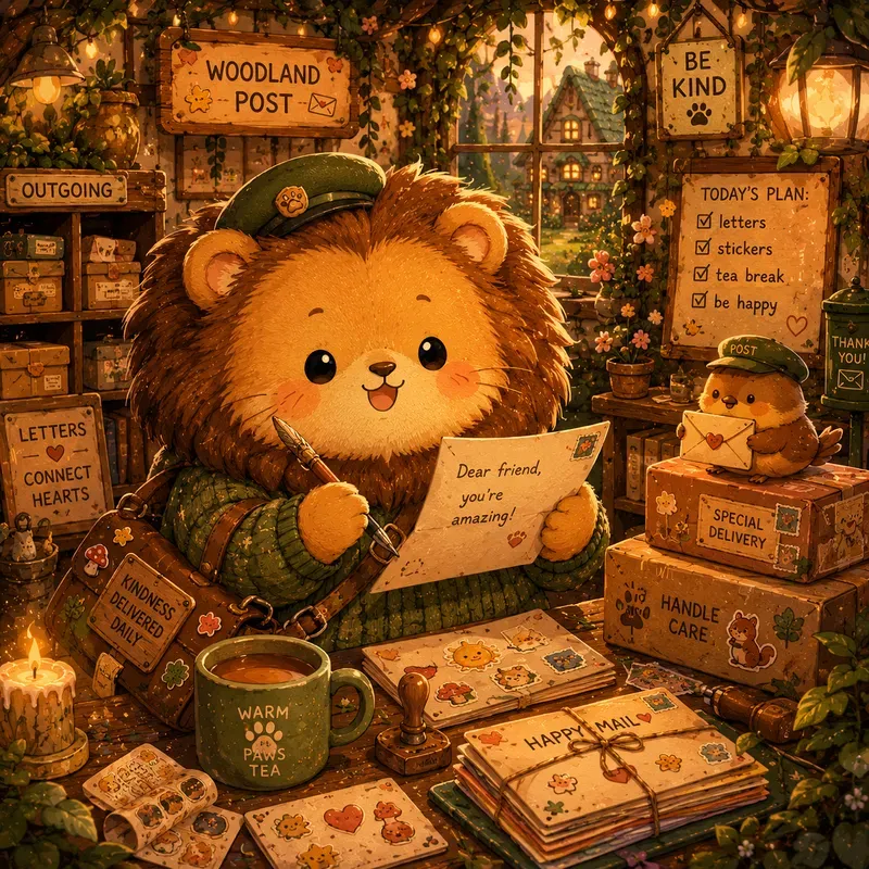 Cozyverse Cozy Storyworld Illustrations