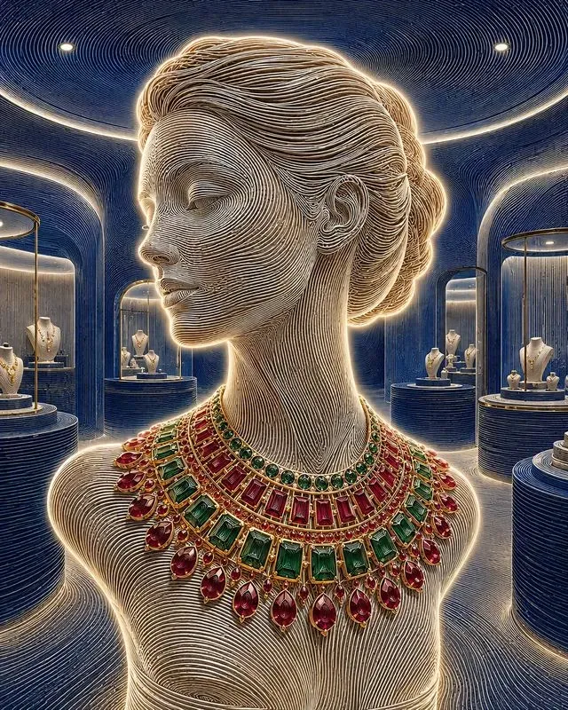 Parametric Line Art Jewelry Campaigns